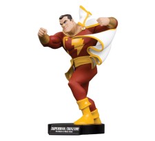 Superman Shazam The Return of Black Adam DVD Maquette Shazam 23 cm